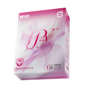 她意小粉盾耐酷时抑菌卫生巾8片