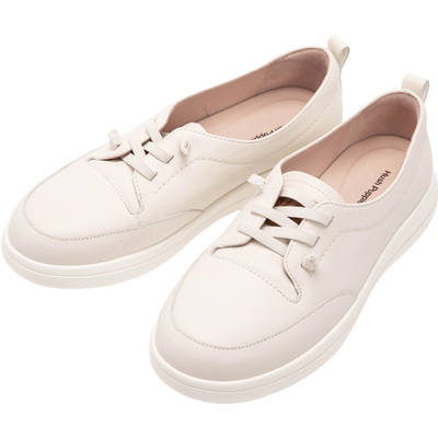 暇步士女休闲新款真皮百搭小白鞋