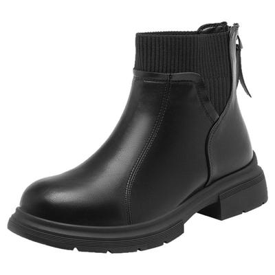 大东官方正品厚底加绒保暖短靴