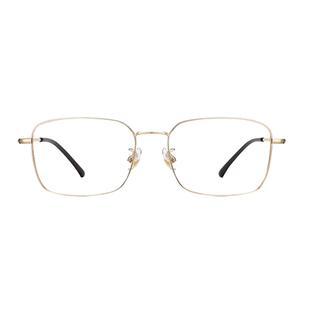 新款超轻金丝近视眼镜男防蓝光可配度数痞帅斯文败类学生平光眼镜