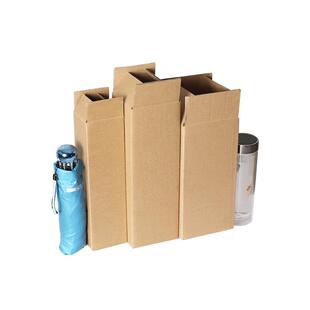 长条纸箱发货快递雨伞红酒包装盒特硬加厚打包三角型纸壳盒子定做