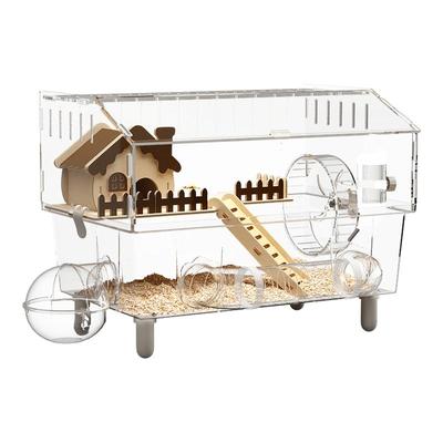 仓鼠笼子亚克力透明豪华别墅