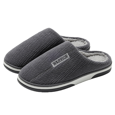Warrior/回力正品保障棉拖鞋男款