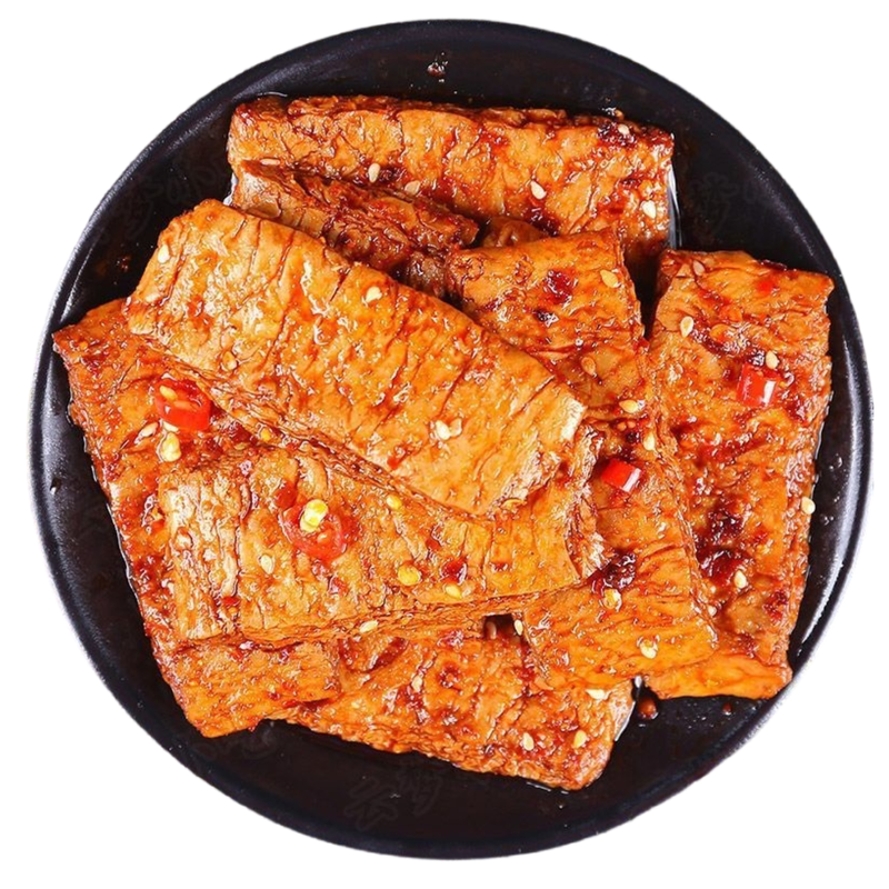 甄萌卤香辣味手撕素牛肉解馋零食