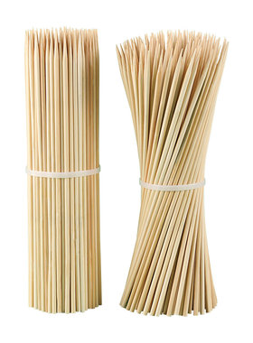 烧烤竹签一次性小吃肉串烤串烤肠炸串串签子商用款批发签字食品级