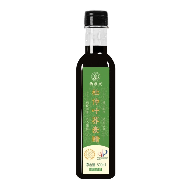 西农大杜仲叶荞麦醋1.5L原浆陈醋纯粮酿造药食同源家用凉拌饺子醋