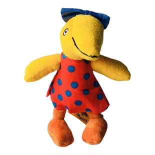 包邮英国手绘本Maisy小鼠波波朋友大象鳄鱼松鼠 小黄鸟毛绒玩具