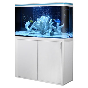 森森鱼缸中型底过滤金鱼缸家用落地玻璃生态大鱼缸客厅小型水族箱