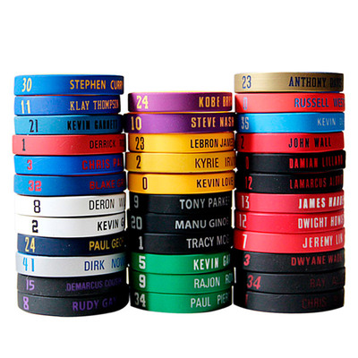 NBA科比欧文哈登库里篮球手环