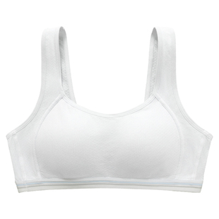 安菲雅少女文胸初高中学生15岁青春发育期运动防震内衣女大童背心