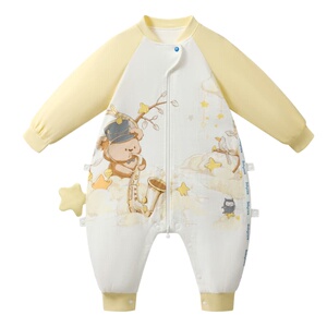 babycare婴儿睡袋春夏纱布睡衣