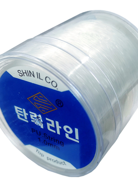 韩国进口佛珠线透明手链串穿tpu