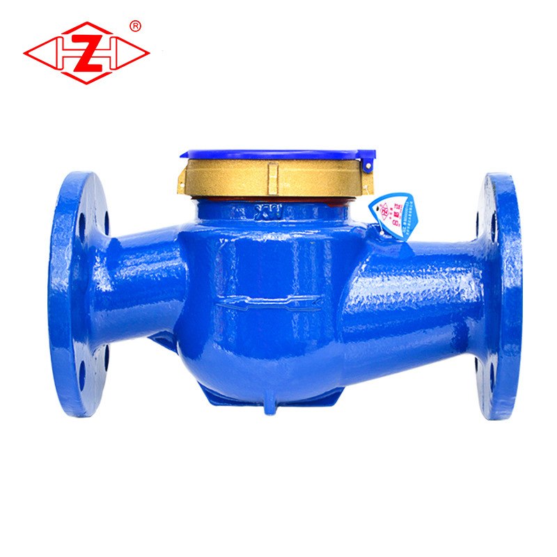 大口径旋翼法兰水表普通数字水表表自来水壳铸铁机械工业DN40-80