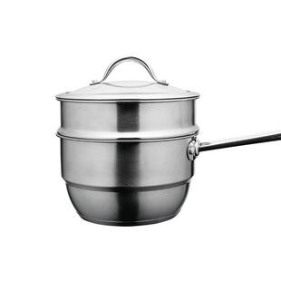 中宝奶锅304不锈钢燃气灶辅食锅牛奶加厚不粘煮泡面小汤锅家用