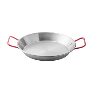 双耳304不锈钢盘子西餐薯条韩式炸鸡炸物托盘捞汁海鲜盘专用盘子