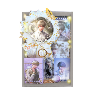 恋与深空吧唧礼盒沈星回祁煜夏以昼黎深秦彻周边镭射卡生日礼物女