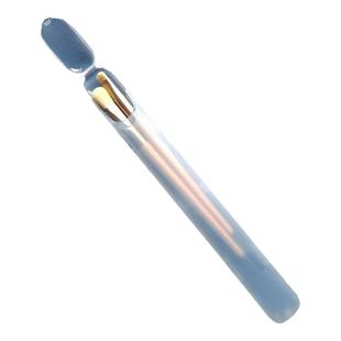 桌面便携化妆刷收纳盒防水防尘眼影刷子旅行外出盒子眉笔唇釉口红