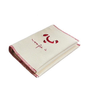 中国美院「你放心」刺绣活页布艺本随身手帐本泉州放心石活页记事本