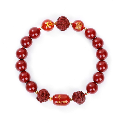 【普陀山直发】官方正品朱砂手串