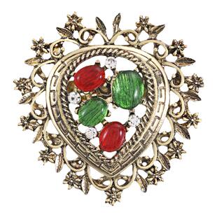 斯巴达元素胸针原创设计合金别针服装固定领口防走光胸花复古配饰