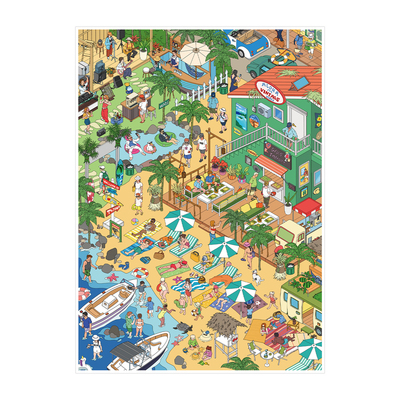 立体微缩造景贴纸手账贴画