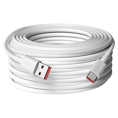 驯龙师 Type-c数据线6A快充摄像头加长线适用华为vivo小米tapyc通用数据线超长安卓充电器线1-12米usb监控tpc