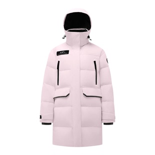 波司登2025新款户外极寒羽绒服女男蓄热高蓬鹅绒连帽保暖中长款