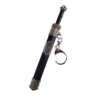 中国古汉剑秦始皇剑黑神话如意剑武器模型古代名剑合金迷你兵器