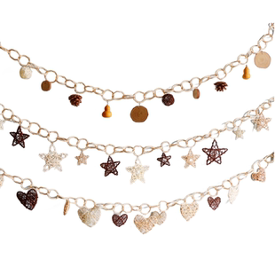 印尼手工编织藤球空中挂饰咖啡色白色米色拍照道具幼儿园吊饰新品