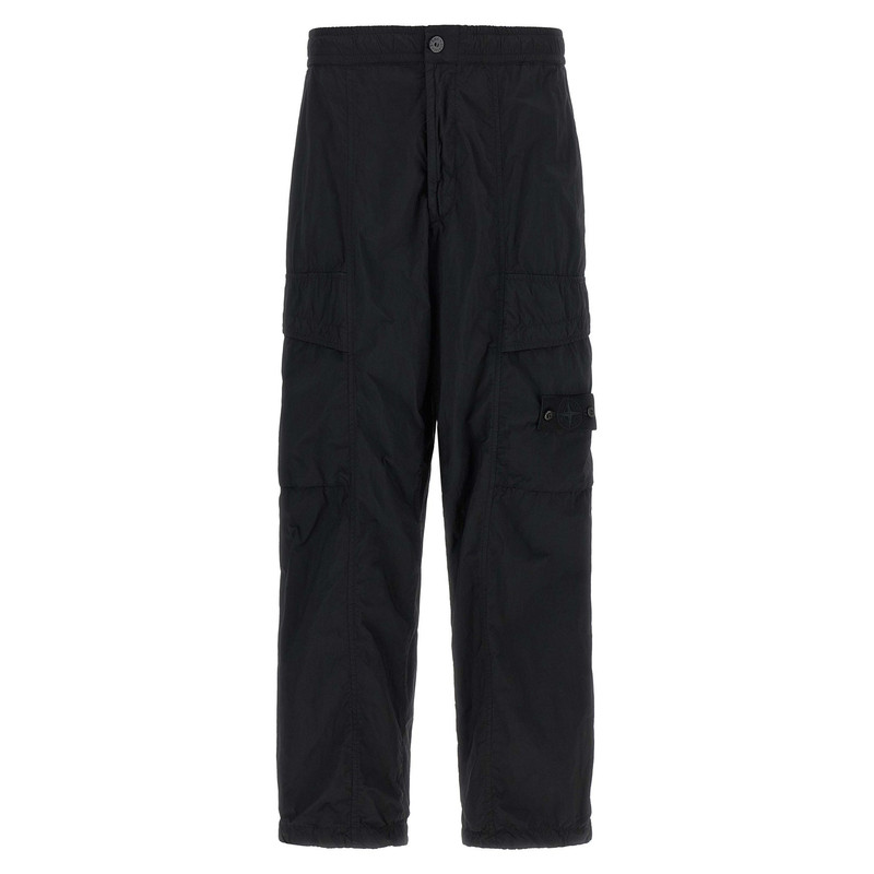 STONE ISLAND 石头岛男士黑色ghost尼龙长裤26春夏新款意大利代购