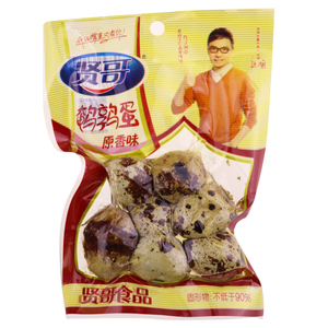 贤哥80g*5包香辣即食特产鹌鹑蛋