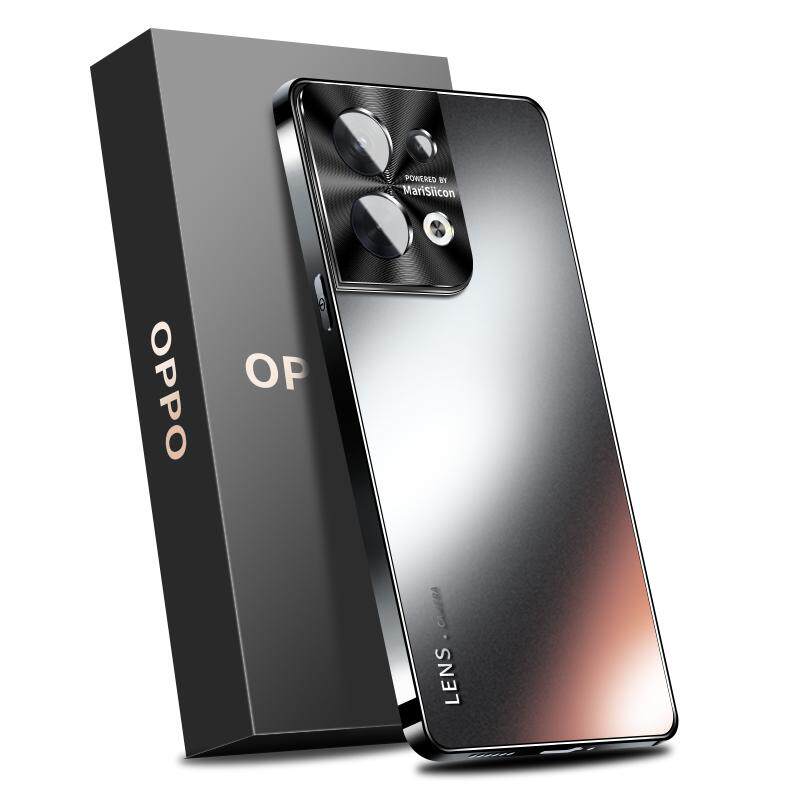 适用opporeno8手机壳新款磨砂玻璃reno8pro防摔pro+女全包5g男十保护套por高端外壳超薄0pp0高级感