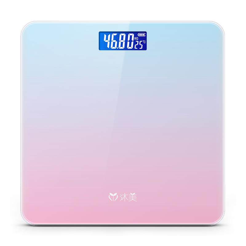 【刘耕宏同款】沐美电子秤家用体重秤精准高精度宿舍女生减肥专用