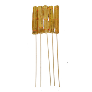糯稻草芯迷你捆棒儿童玩具园艺固定架拍摄布景装饰户外引火草把子