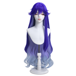 三分妄想鸣潮洛瑟菈cos假发LUCILLA渐变大波浪仿真头皮无定金发卡