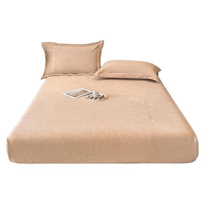 加厚牛奶绒床笠单件2023新款床罩