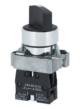 XB2-BD21二档旋钮按钮开关22mm
