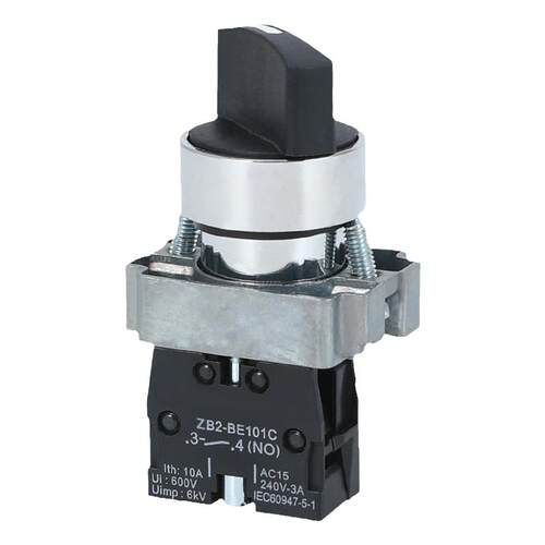 XB2-BD21 XB2-BD22 BD25 BD33二档旋钮按钮开关22mm三档旋钮 ZB2