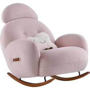 林氏客厅懒人沙发椅子兔子摇摇椅卧室小沙发单人阳台休闲林氏木业