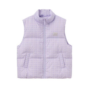 polowalk童装 女童马甲短款羽绒2026秋冬季儿童外套马夹保暖立领