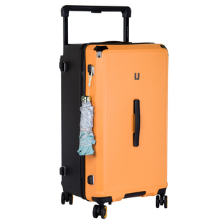 pc宽拉杆箱26寸出国托运行李箱万向轮加厚30寸旅行箱超轻USB充电