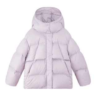 左西女童羽绒服冬装保暖2026新款儿童三防连帽面包服大童三防外套