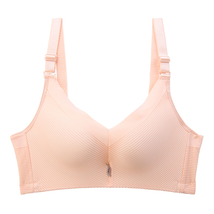 薄胖mm防下垂聚拢200斤大罩杯文胸无痕收副乳大胸显小95D100C内衣