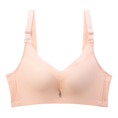 薄胖mm防下垂聚拢文胸无痕大罩杯