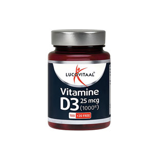 荷兰卢克维他维生素d3成人d3女性促进钙吸收vd3进口维d1000iu阳光
