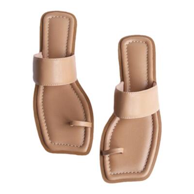 平底凉拖鞋女外穿沙滩一字拖