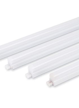 彩色灯管t5led红蓝紫黄绿色rgb有色霓虹发光220v12v24v氛围长条