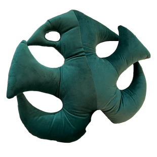 创意植物抱枕毛绒玩具龟背竹绿植玩偶沙发靠枕床头靠背垫客厅装饰