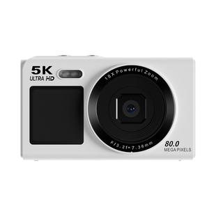 高清学生入门数码相机校园复古卡片机高像素女生美颜双屏相机ccd