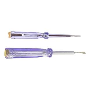 测电笔多功能测电笔螺丝批螺丝刀两用试电笔铜电笔帽一字头验电笔